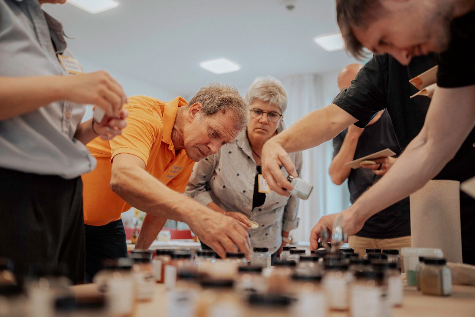 Workshop mit Naturfarben